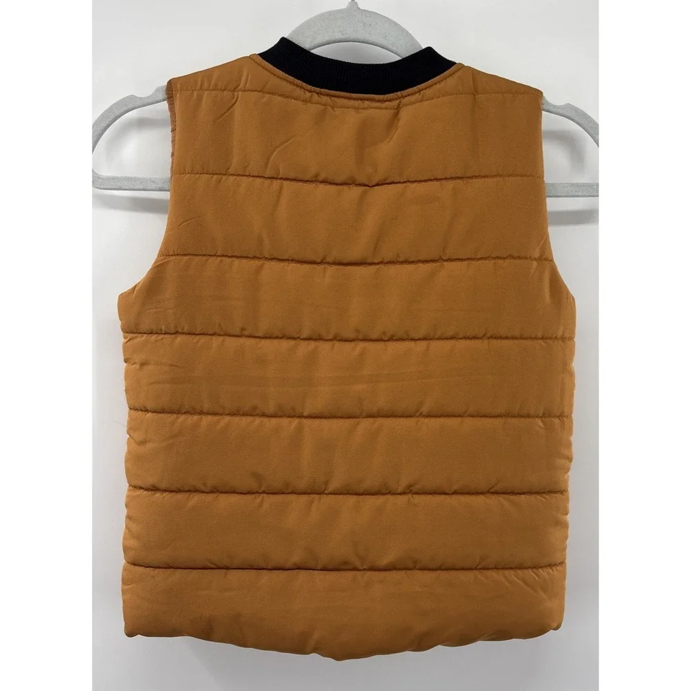 Timberland‎ Outdoor Puffer Vest Jacket Boy Sz 5T Camp Fall Winter Pockets